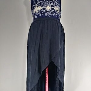 Black Assymetrical Skirt